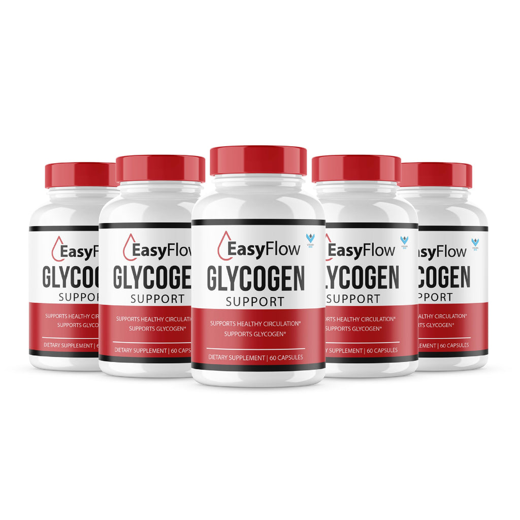 5 Pack 300 Capsules Glycogen Support Supplement H338166