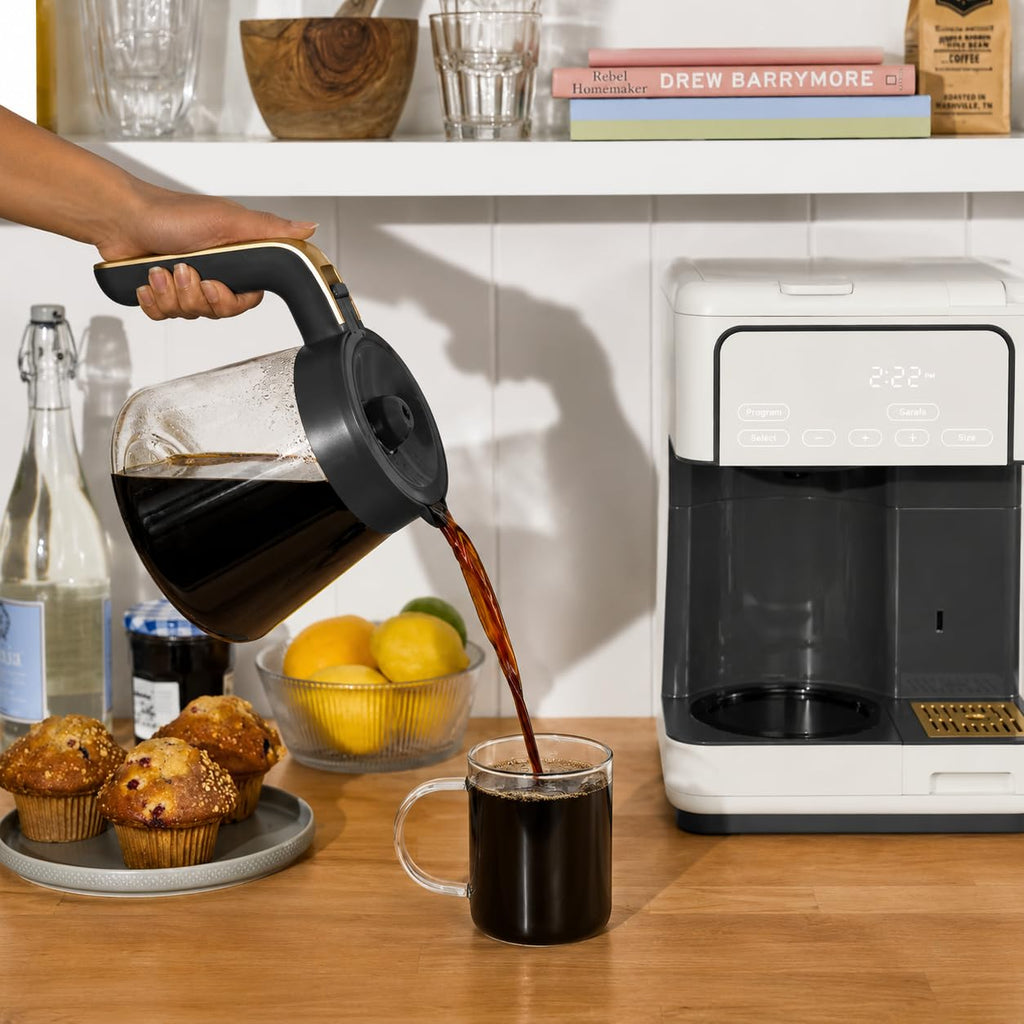 Multi-Brew Coffee Maker 12-cup Carafe Single-Serve White T11461