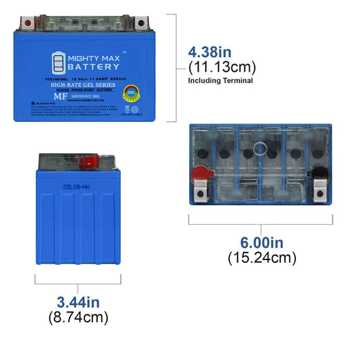 12V 11.2Ah Gel Battery J956337