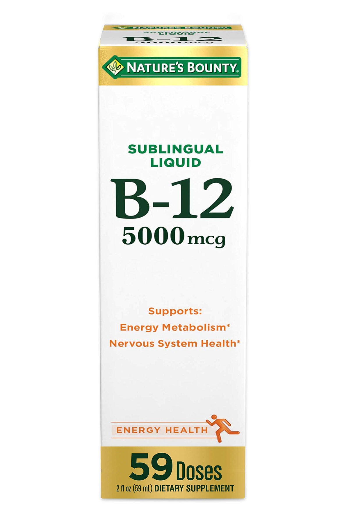 Vitamin B12 5000 mcg Sublingual Liquid 2 Fl Oz S50845