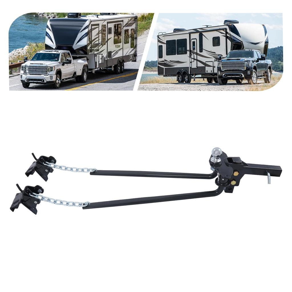 14000Lbs Weight Distribution Hitch with Sway Control C2870
