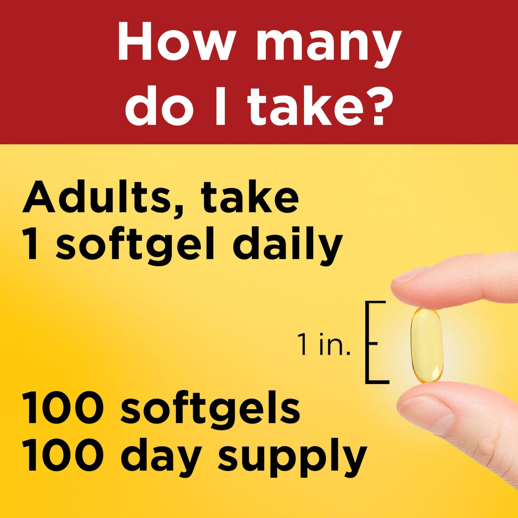 Fish Oil Omega 3 1200 mg Softgels Q703