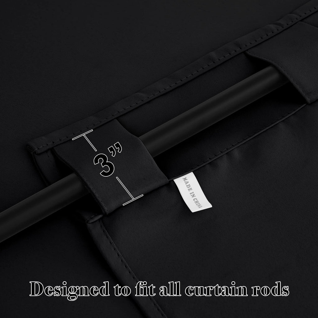 Blackout Curtains 80 inches Long D675