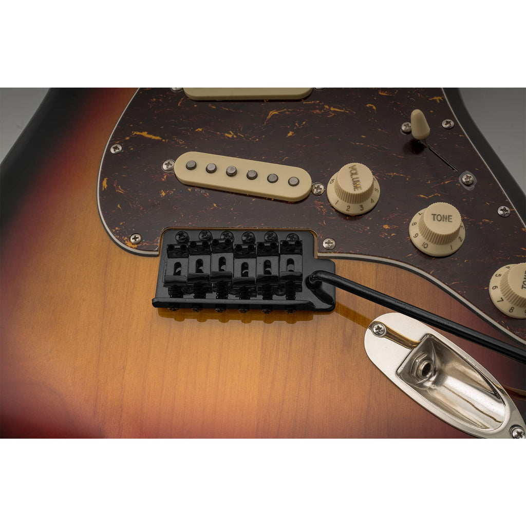 52.5mm 6-Screw Tremolo Bridge Black R508
