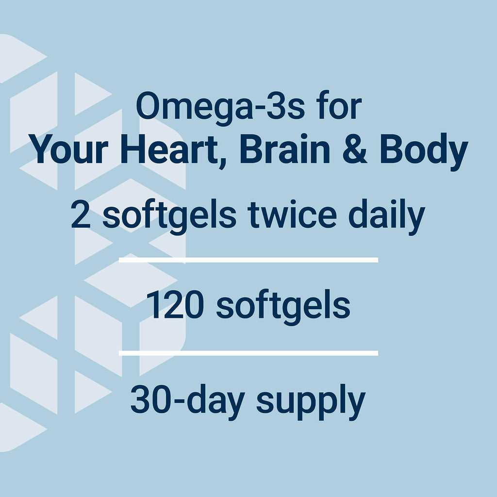 Omega-3 Fish Oil 120 Softgels F531370