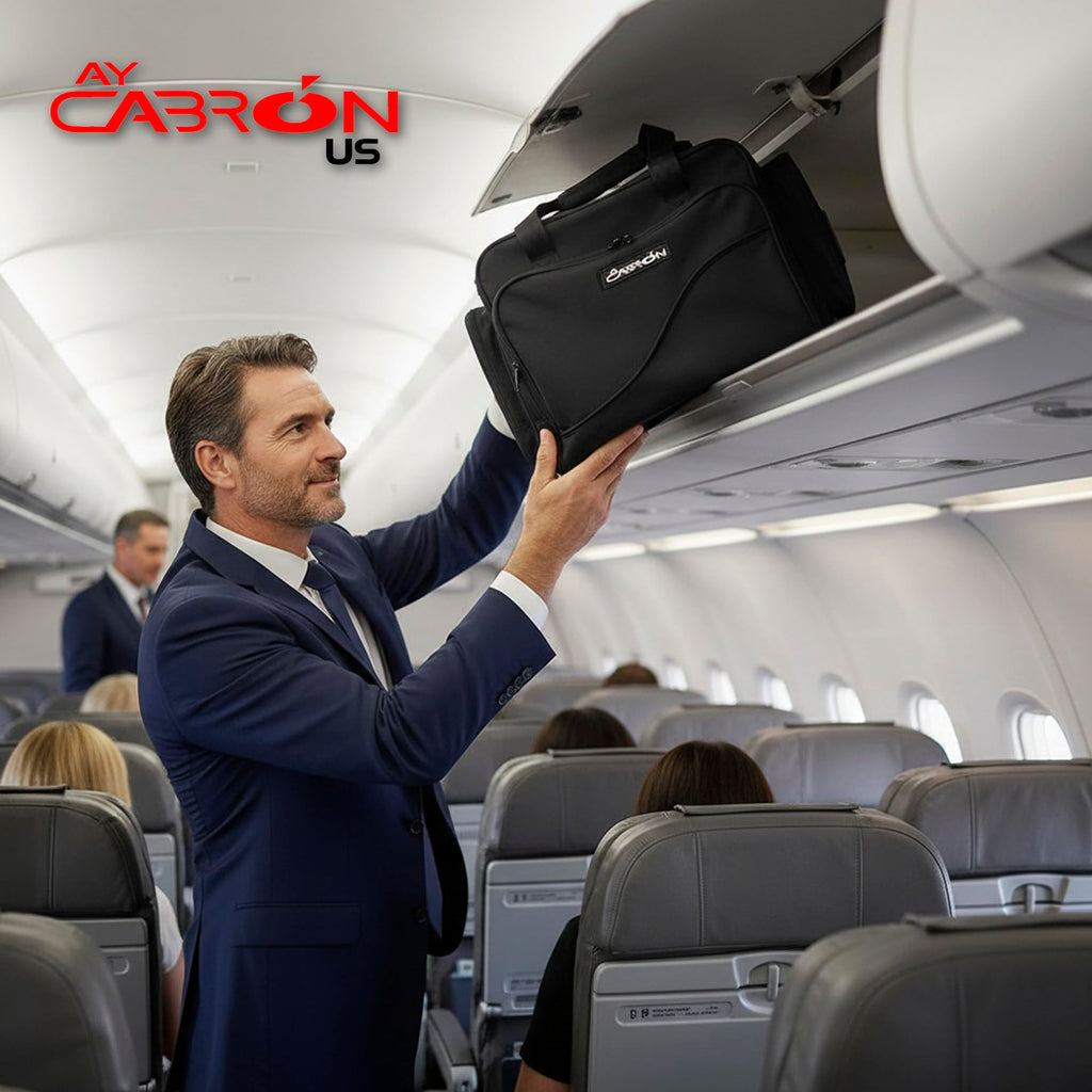 Lightweight Water-Resistant Pilot Flight Deck Bag E221