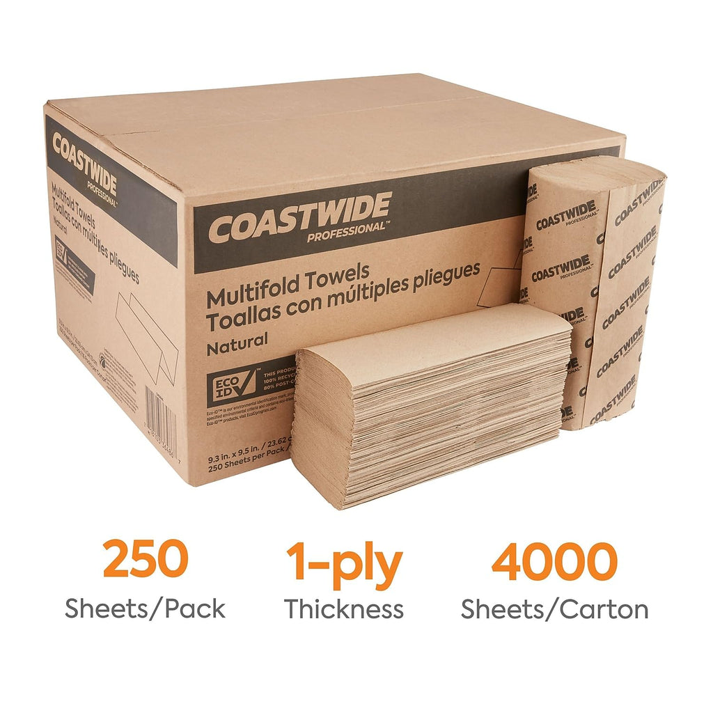 Multifold Paper Towels, 16 Packs T253257