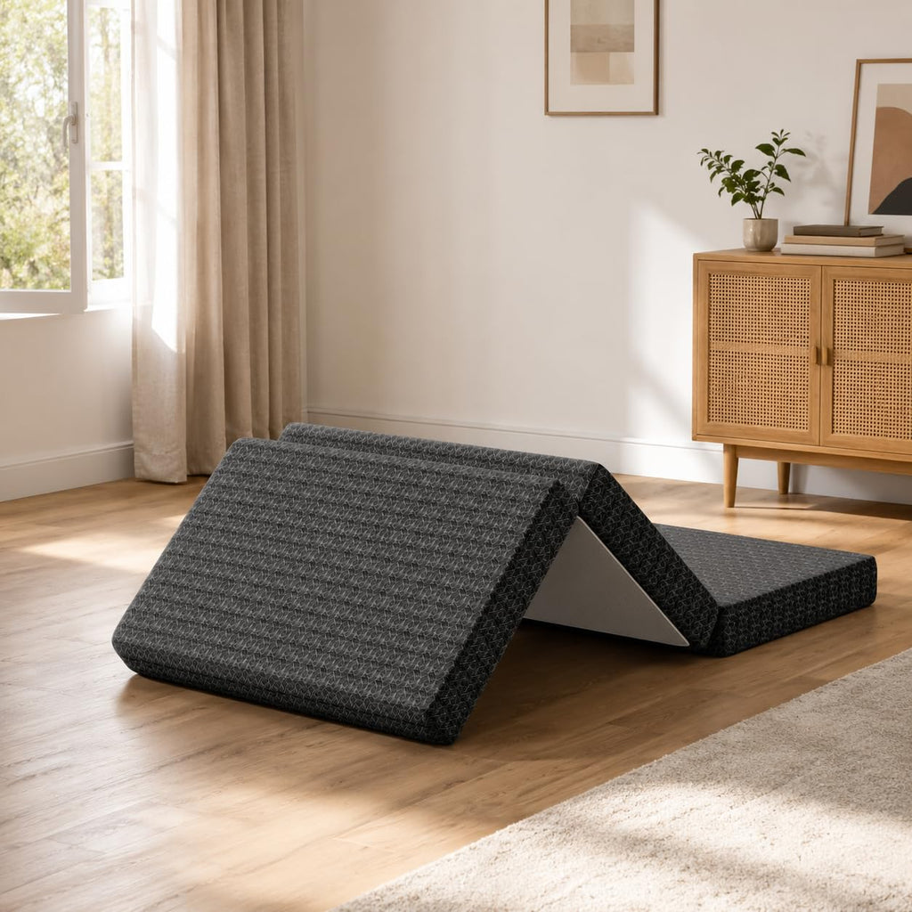 Queen Tri-Fold Memory Foam Mattress S203