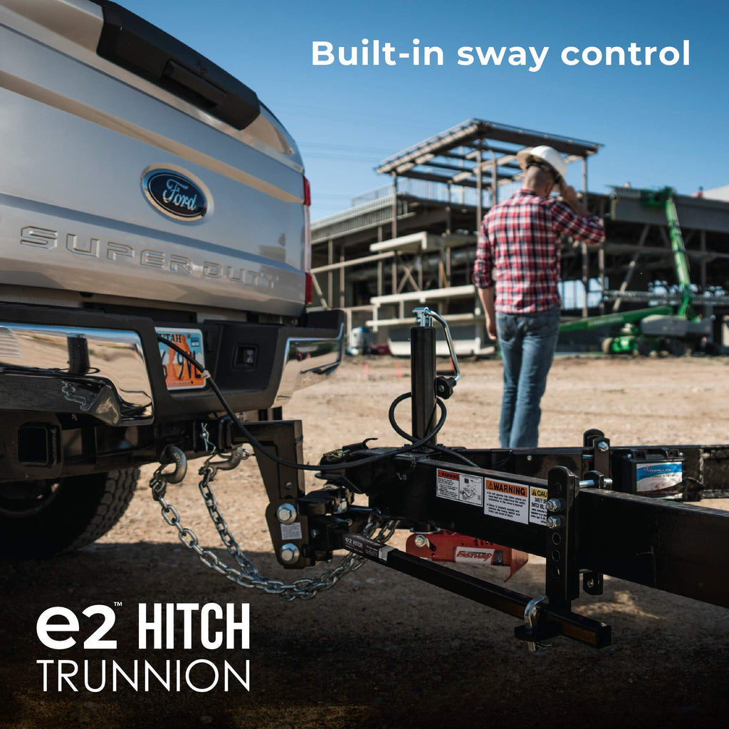 2-Point Sway Control Trunnion Hitch, 8,000 Lbs Trailer Weight Rating A606669