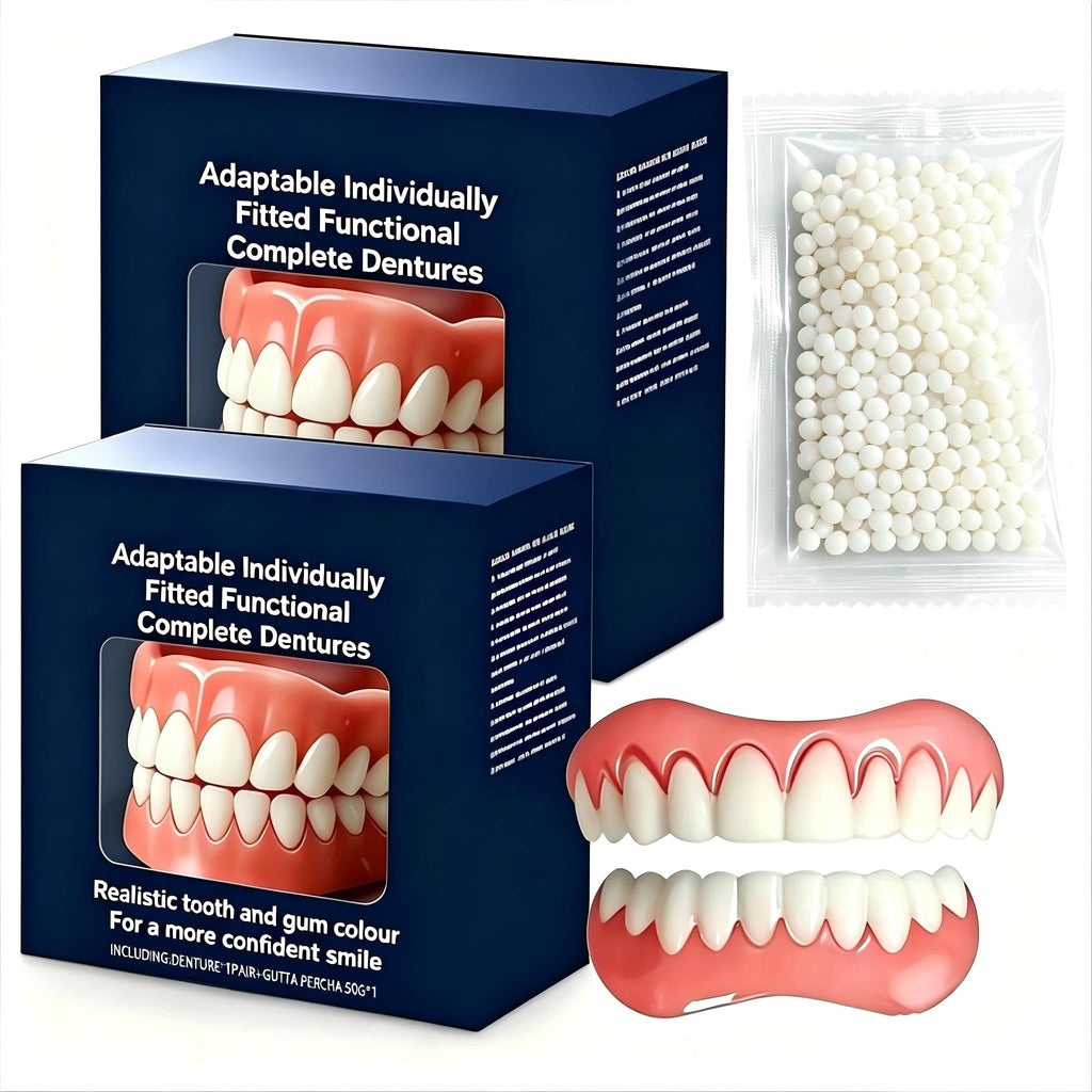 Adjustable Silicone Full-Mouth Denture Set X33774
