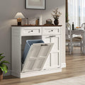 13 Gallon Double Tilt-Out Trash Can Cabinet F6953