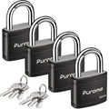 Black Keyed Padlock M4503
