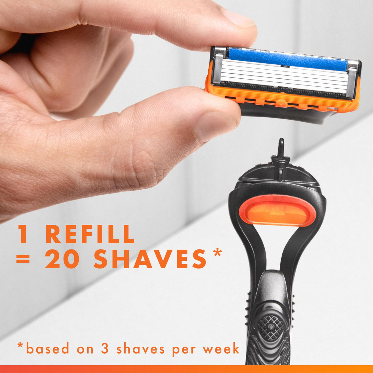 Razor with 4 Blade Refills N6970