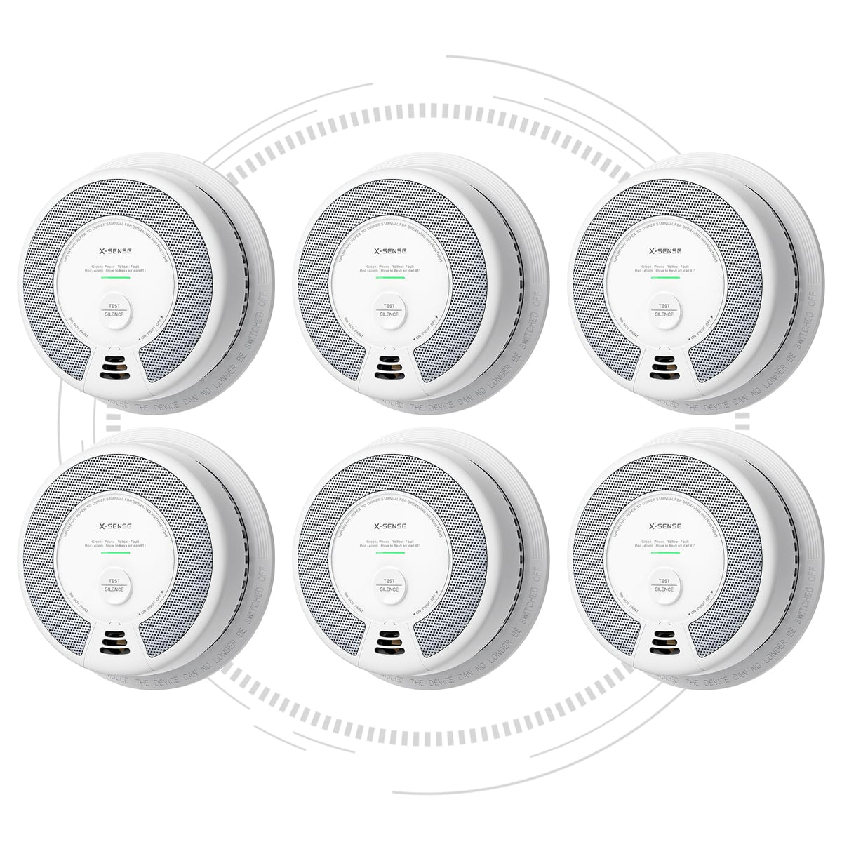 Interconnected Smoke and CO Detector W837