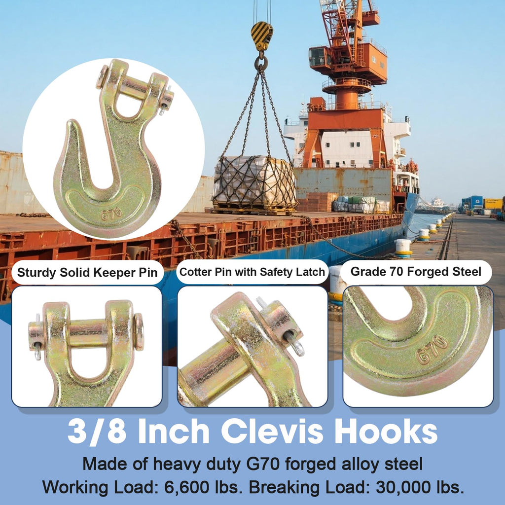 Heavy Duty 3/8" Chain Hook D42768