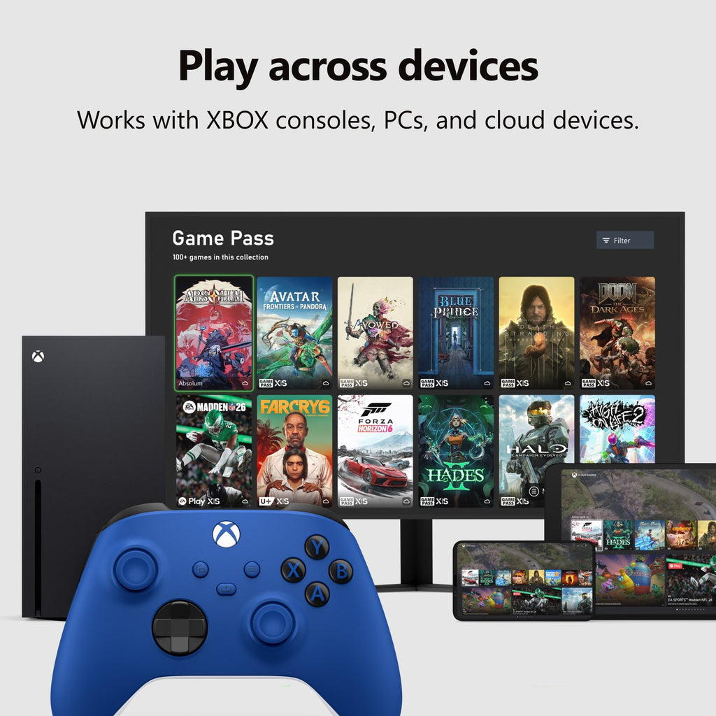 Wireless Gaming Controller Shock Blue X522