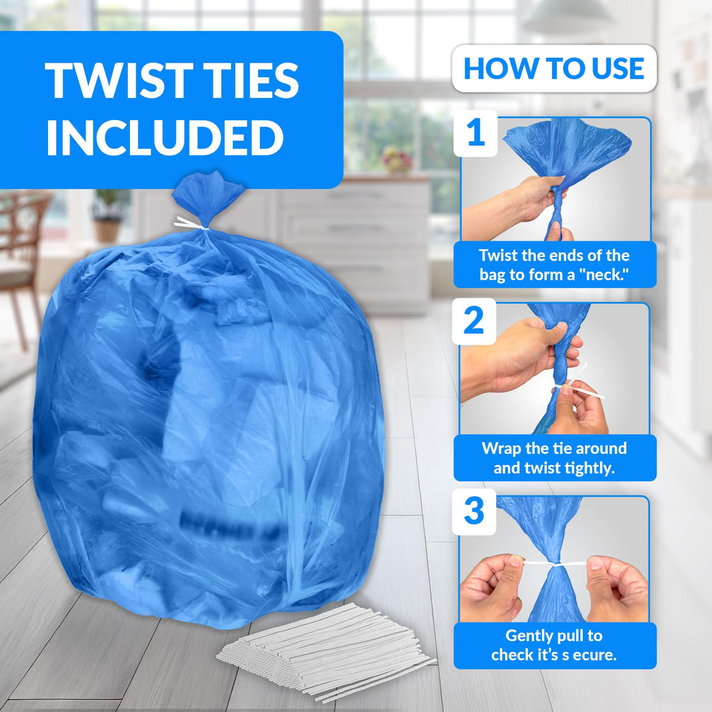 40-45 Gallon Heavy Duty Trash Bags D239731