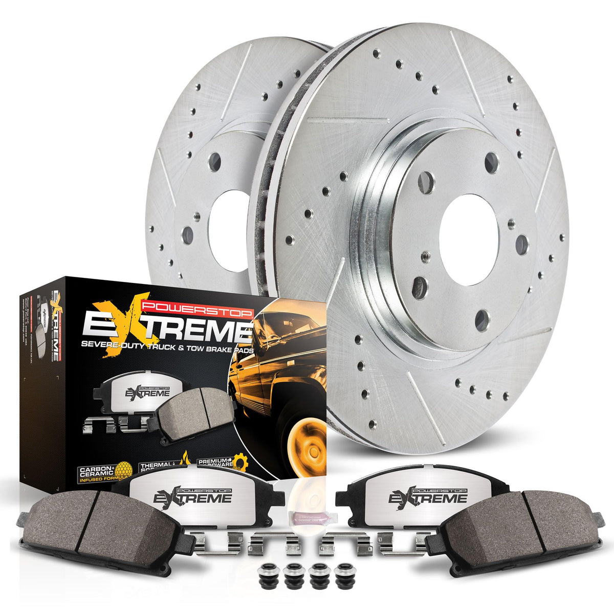 Rear Brake Pad & Rotor Kit C21956