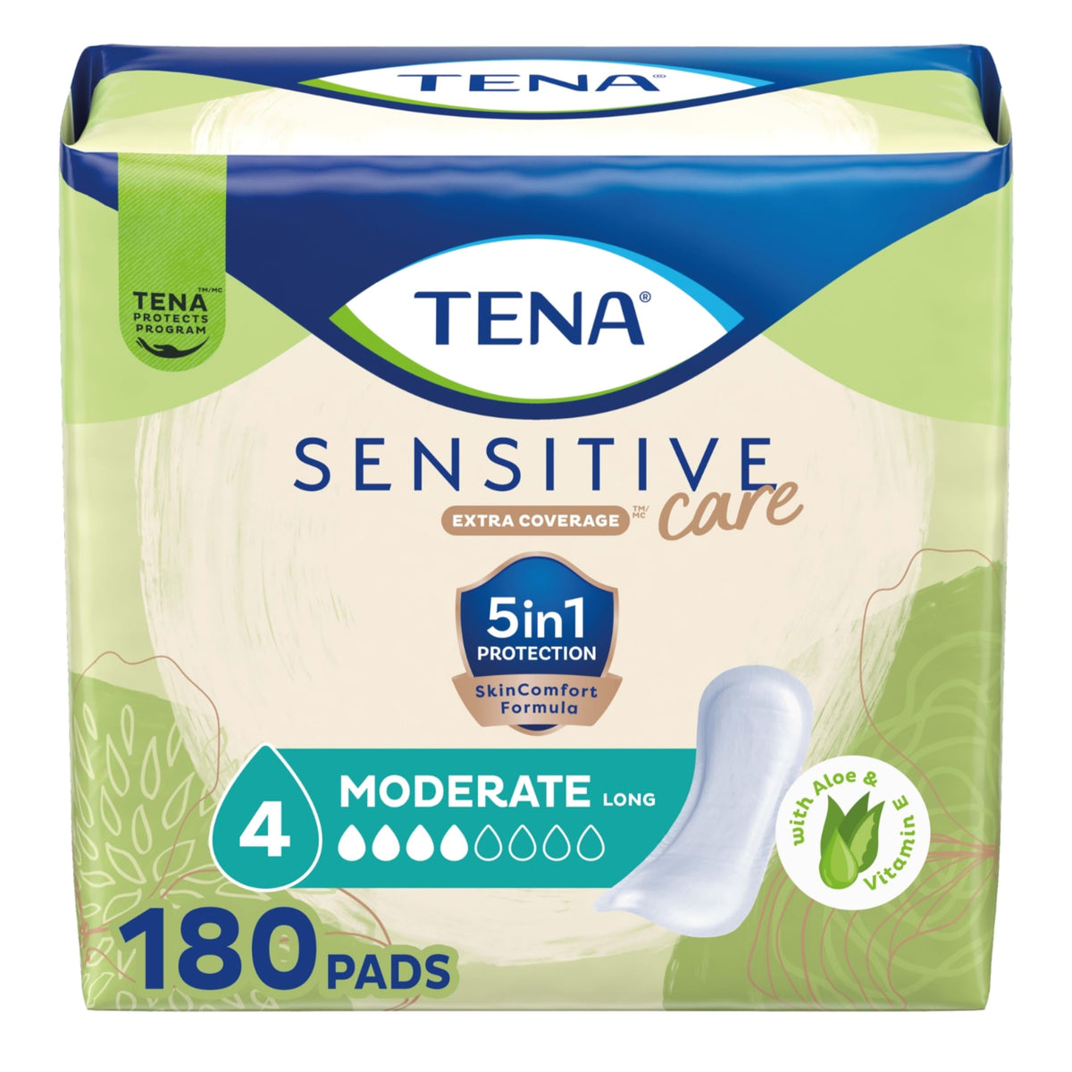 Adult Bladder Control Pads, 12 in, 180 ct H492886