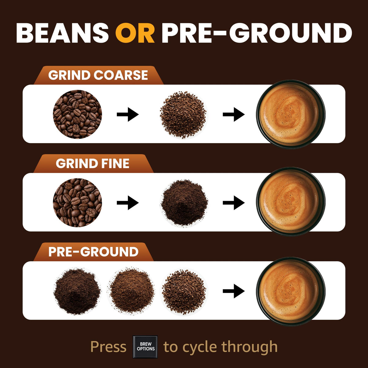 12-Cup Coffee Maker with Built-In Grinder G19268