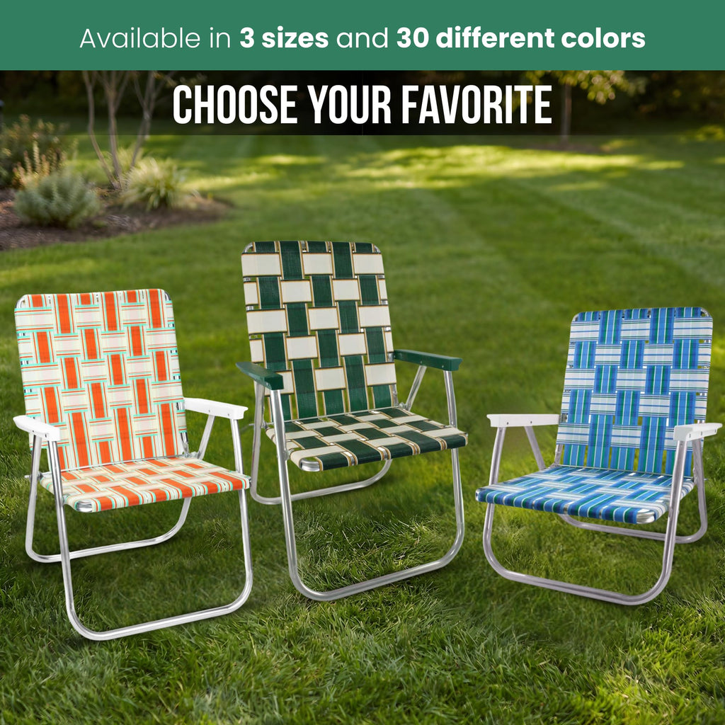 Lightweight Aluminum Outdoor Camping Chair 2-Pack V1158