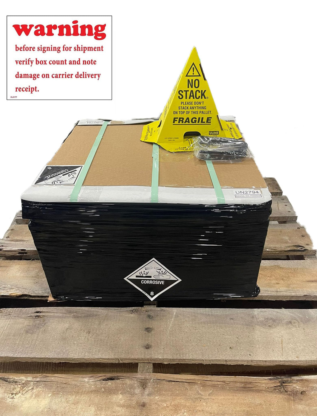 6V Deep-Cycle Flooded Battery 210Ah Pack of 4 B939317