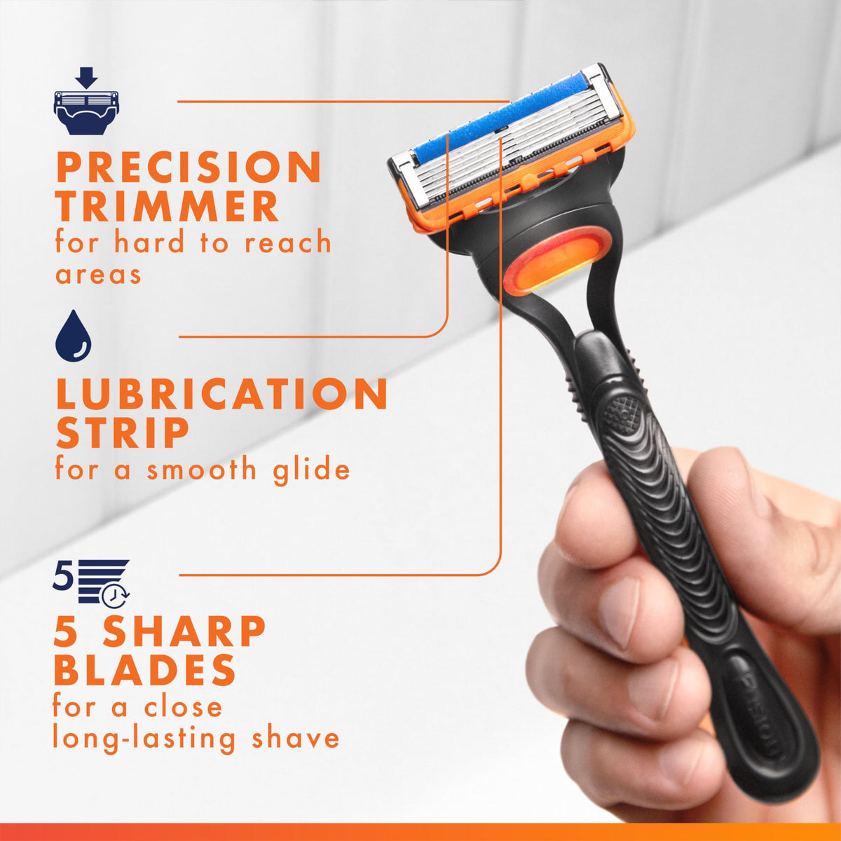 Razor with 4 Blade Refills N6970