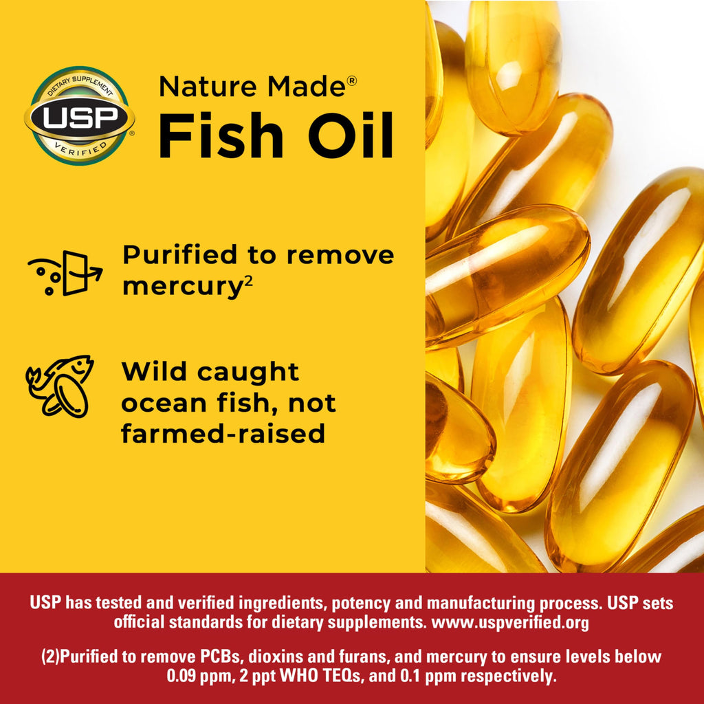 Fish Oil Omega 3 1200 mg Softgels Q703