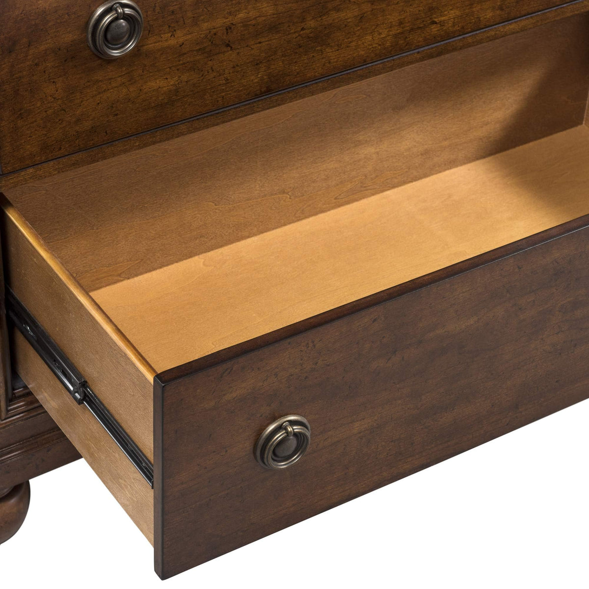 Rustic Cherry Night Stand O323