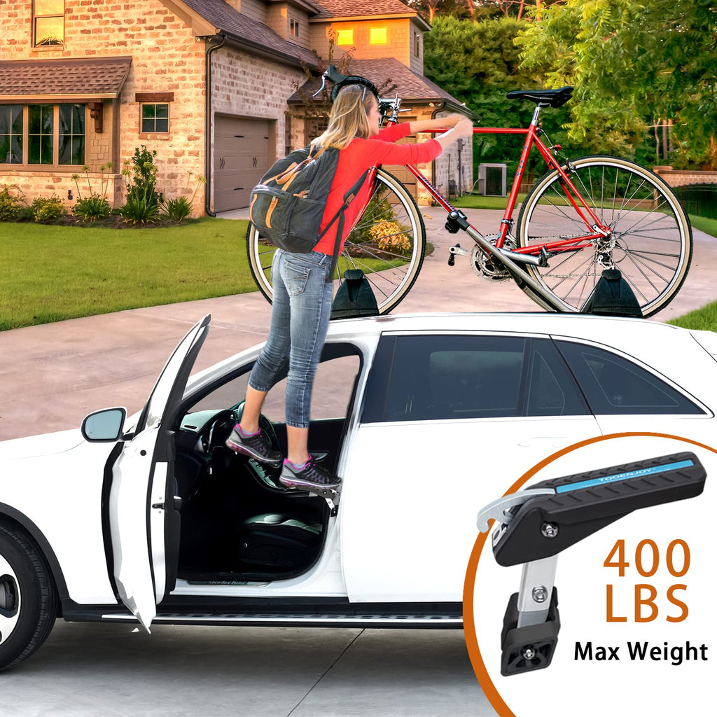 Adjustable Foldable Car Door Latch Step Max Load 400LBS U71222