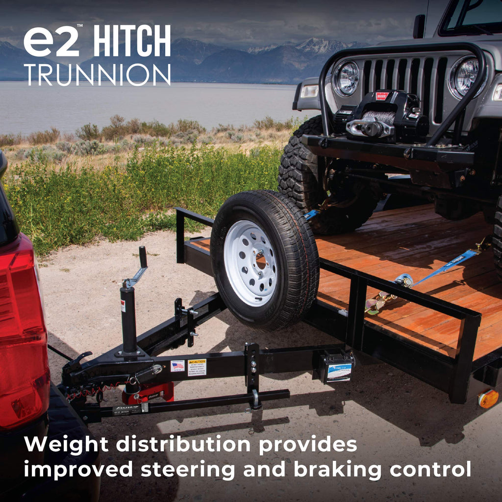 2-Point Sway Control Trunnion Hitch, 8,000 Lbs Trailer Weight Rating A606669