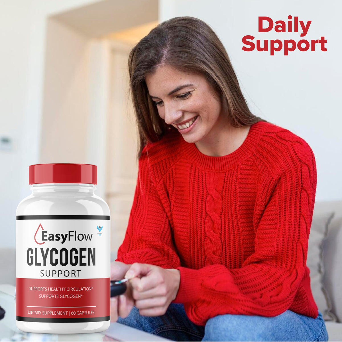 5 Pack 300 Capsules Glycogen Support Supplement H338166