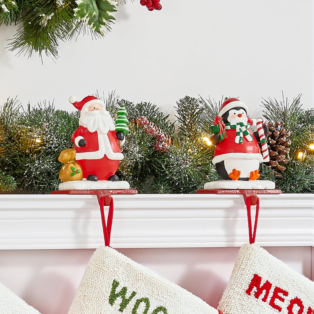 Set of 3 Christmas Stocking Holders Z37848