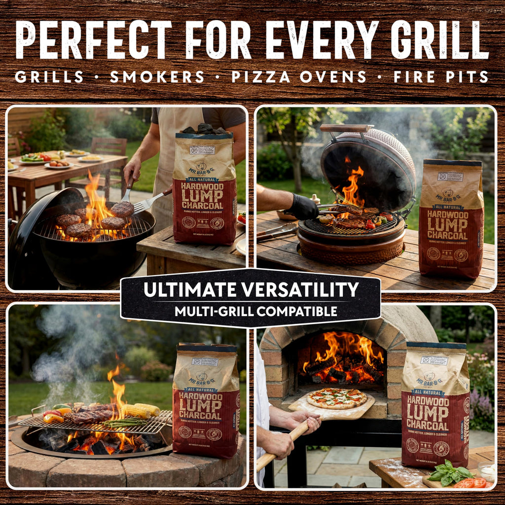 8 LB. All Natural Hardwood Lump Charcoal U4045