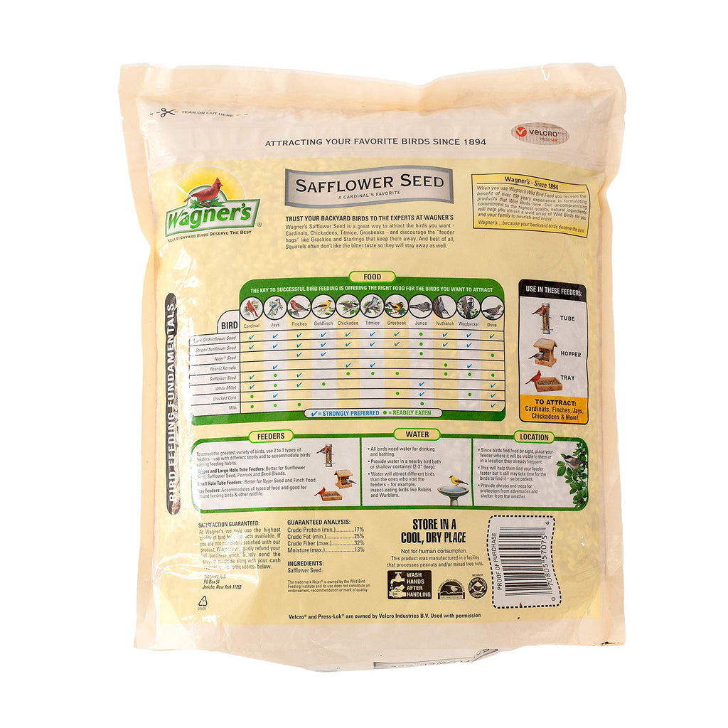 Wild Bird Food and Safflower Seed A60084