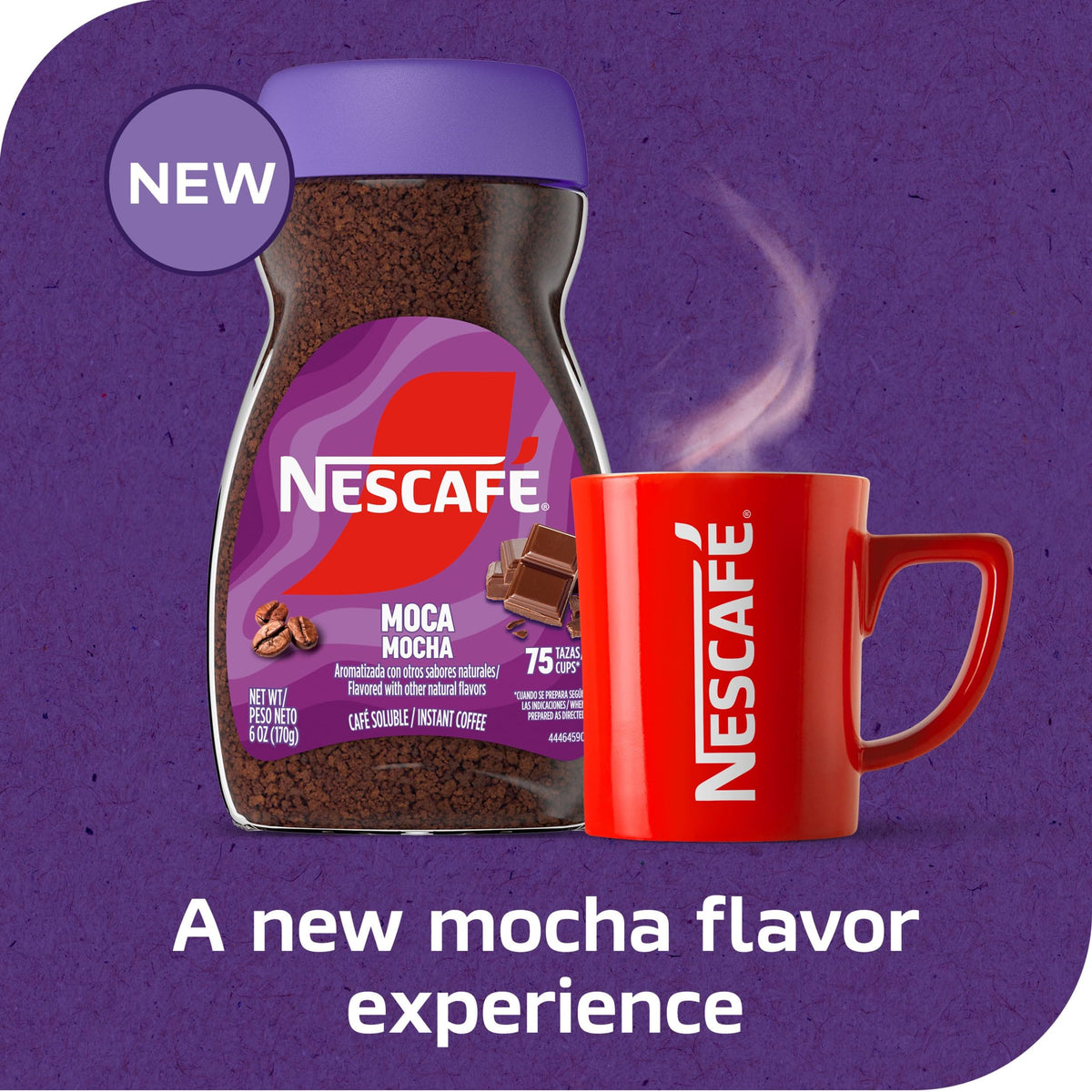 Instant Flavored Coffee Mocha 6 Oz F487819