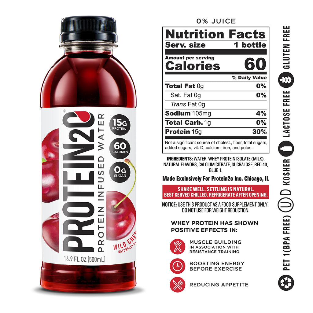 Whey Protein Infused Water Variety Pack 16 Count B5329