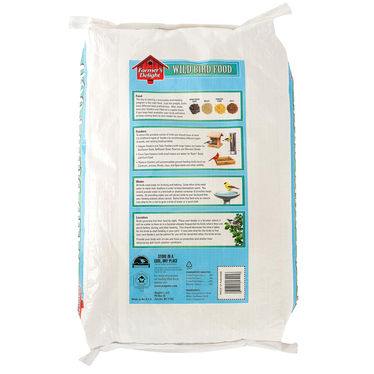 Wild Bird Food and Safflower Seed A60084