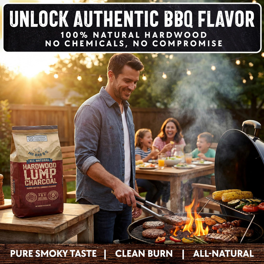 8 LB. All Natural Hardwood Lump Charcoal U4045